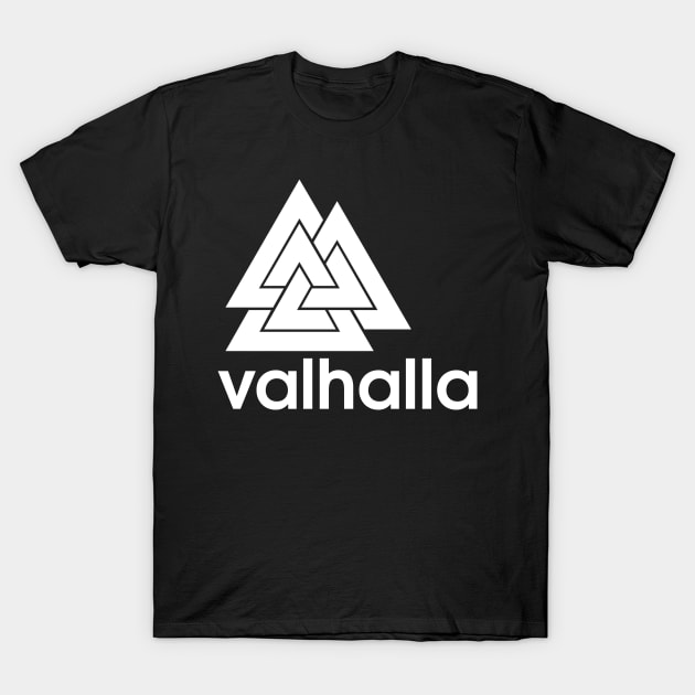 Valknut Adidas Parody T-Shirt by medievalwares